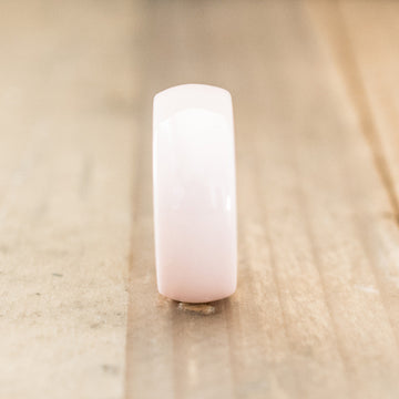 8mm Pink Ceramic Ring